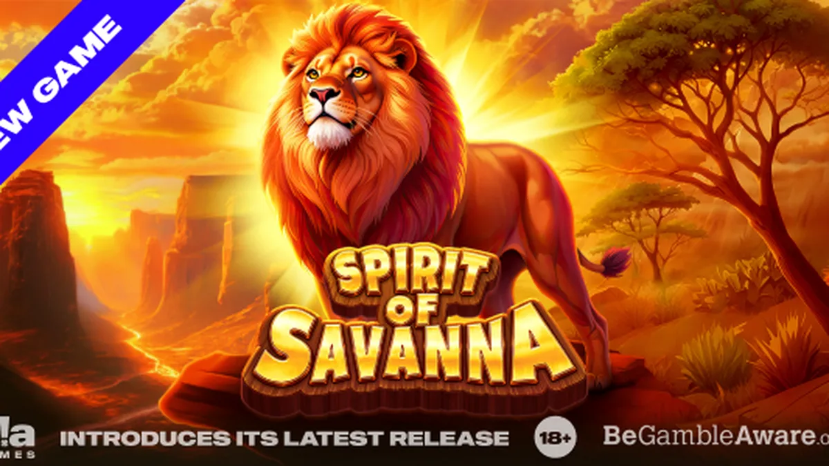 Pemandangan alam liar dalam slot Spirit of Savanna