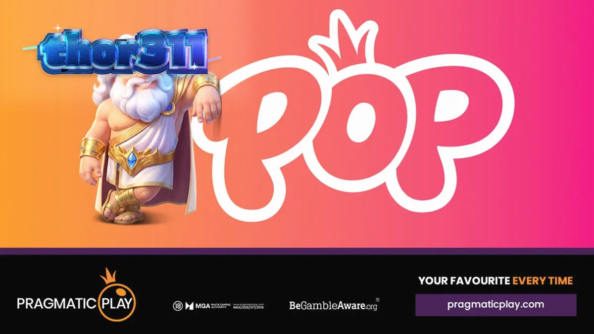 Tampilan visual ceria dari brand Pragmatic Play POP